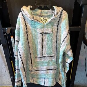 Baja Joe Hoodie with Stripes